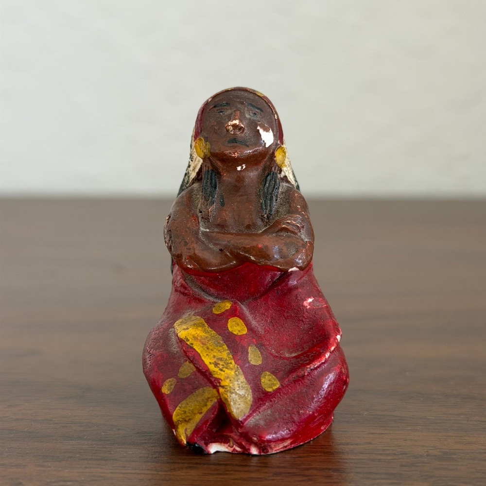 Vintage Native American Yakima Salt Shaker Chief‎ Made in USA